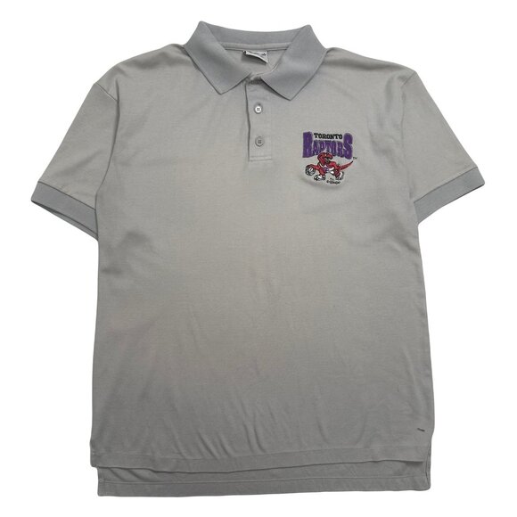 1994 Toronto Raptors Mini Logo Polo Shirt M - Picture 1 of 6